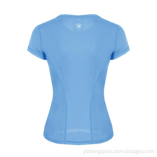Moisture Wicking Dry Fit Womens T Shirt Breathable